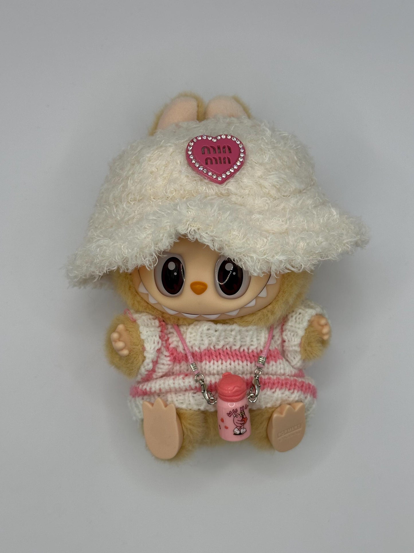 Labubu Striped Sweater Outfit
