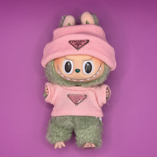 Labubu Pink Designer Outfit