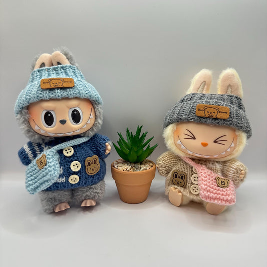 Cute Crochet Labubu Outfit