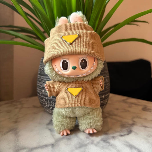 Labubu Khaki Designer Outfit
