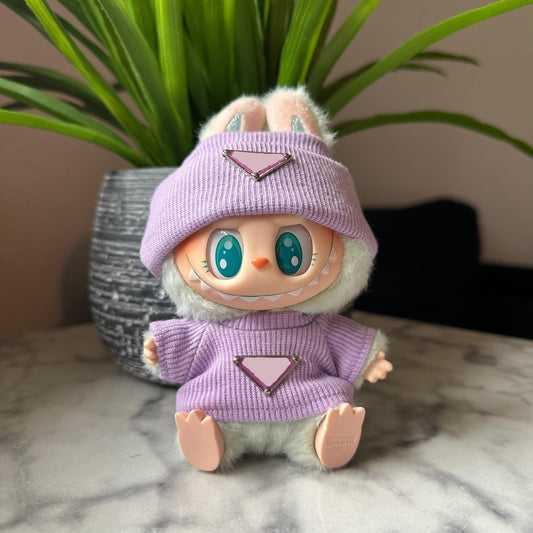 Labubu Purple Designer Outfit